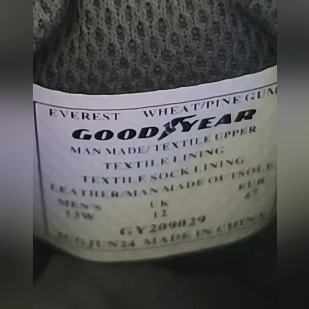 GoodYear new tag